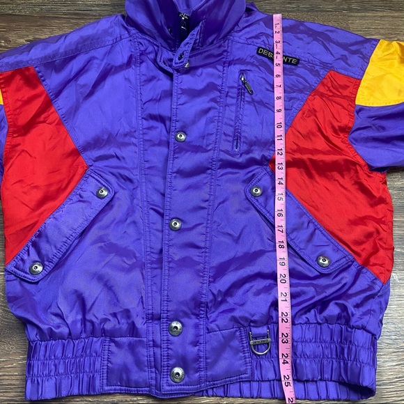 Descente vintage purple light weight ski jacket M - Picture 12 of 14